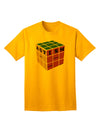 Autism Awareness - Cube Color Adult T-Shirt-unisex t-shirt-TooLoud-Gold-Small-Davson Sales