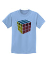 Autism Awareness - Cube Color Childrens T-Shirt-Childrens T-Shirt-TooLoud-Light-Blue-X-Small-Davson Sales