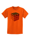 Autism Awareness - Cube Color Childrens T-Shirt-Childrens T-Shirt-TooLoud-Orange-X-Small-Davson Sales