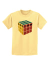 Autism Awareness - Cube Color Childrens T-Shirt-Childrens T-Shirt-TooLoud-Daffodil-Yellow-X-Small-Davson Sales