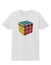 Autism Awareness - Cube Color Womens T-Shirt-Womens T-Shirt-TooLoud-White-X-Small-Davson Sales