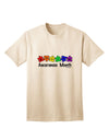 Autism Awareness Month: Vibrant Puzzle Pieces Adult T-Shirt by TooLoud-Mens T-shirts-TooLoud-Natural-Small-Davson Sales