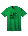 Autism Awareness - Puzzle Black & White Adult T-Shirt-unisex t-shirt-TooLoud-Kelly-Green-Small-Davson Sales