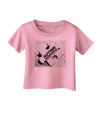 Autism Awareness - Puzzle Black & White Infant T-Shirt-Infant T-Shirt-TooLoud-Candy-Pink-06-Months-Davson Sales