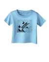 Autism Awareness - Puzzle Black & White Infant T-Shirt-Infant T-Shirt-TooLoud-Aquatic-Blue-06-Months-Davson Sales