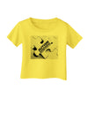 Autism Awareness - Puzzle Black & White Infant T-Shirt-Infant T-Shirt-TooLoud-Yellow-06-Months-Davson Sales