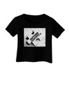 Autism Awareness - Puzzle Black & White Infant T-Shirt Dark-Infant T-Shirt-TooLoud-Black-06-Months-Davson Sales