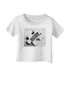 Autism Awareness - Puzzle Black & White Infant T-Shirt-Infant T-Shirt-TooLoud-White-06-Months-Davson Sales