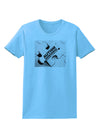 Autism Awareness - Puzzle Black & White Womens T-Shirt-Womens T-Shirt-TooLoud-Aquatic-Blue-X-Small-Davson Sales