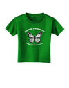 Autism Awareness - Puzzle Piece Butterfly 2 Toddler T-Shirt Dark-Toddler T-Shirt-TooLoud-Clover-Green-2T-Davson Sales