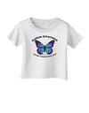 Autism Awareness - Puzzle Piece Butterfly Infant T-Shirt-Infant T-Shirt-TooLoud-White-06-Months-Davson Sales