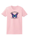 Autism Awareness - Puzzle Piece Butterfly Womens T-Shirt-Womens T-Shirt-TooLoud-PalePink-X-Small-Davson Sales