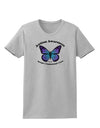 Autism Awareness - Puzzle Piece Butterfly Womens T-Shirt-Womens T-Shirt-TooLoud-AshGray-X-Small-Davson Sales