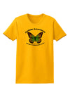 Autism Awareness - Puzzle Piece Butterfly Womens T-Shirt-Womens T-Shirt-TooLoud-Gold-X-Small-Davson Sales