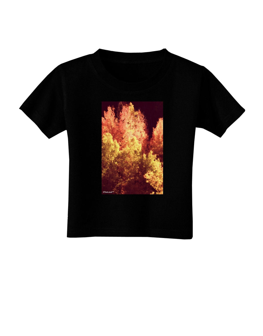 Autumn In Aspen Toddler T-Shirt Dark-Toddler T-Shirt-TooLoud-Black-4T-Davson Sales