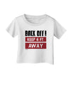 BACK OFF Keep 6 Feet Away Infant T-Shirt-Infant T-Shirt-TooLoud-White-06-Months-Davson Sales