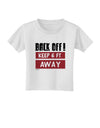 BACK OFF Keep 6 Feet Away Toddler T-Shirt-Toddler T-shirt-TooLoud-White-2T-Davson Sales