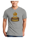 BBQ Champ - Golden Grill Trophy Adult V-Neck T-shirt by TooLoud-Mens V-Neck T-Shirt-TooLoud-HeatherGray-Small-Davson Sales