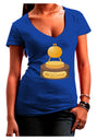 BBQ Champ - Golden Grill Trophy Juniors V-Neck Dark T-Shirt by TooLoud-Womens V-Neck T-Shirts-TooLoud-Royal-Blue-Juniors Fitted Small-Davson Sales