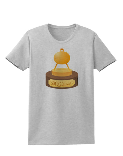 BBQ Champ - Golden Grill Trophy Womens T-Shirt by TooLoud-Womens T-Shirt-TooLoud-AshGray-X-Small-Davson Sales