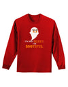 BOOtiful Ghost Orange Adult Long Sleeve Dark T-Shirt-TooLoud-Red-XXX-Large-Davson Sales