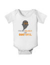 BOOtiful Ghost Orange Baby Romper Bodysuit-Baby Romper-TooLoud-White-18-Months-Davson Sales