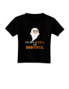 BOOtiful Ghost Orange Toddler T-Shirt Dark-Toddler T-Shirt-TooLoud-Black-4T-Davson Sales