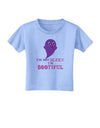 BOOtiful Ghost Purple Toddler T-Shirt-Toddler T-Shirt-TooLoud-Aquatic-Blue-4T-Davson Sales