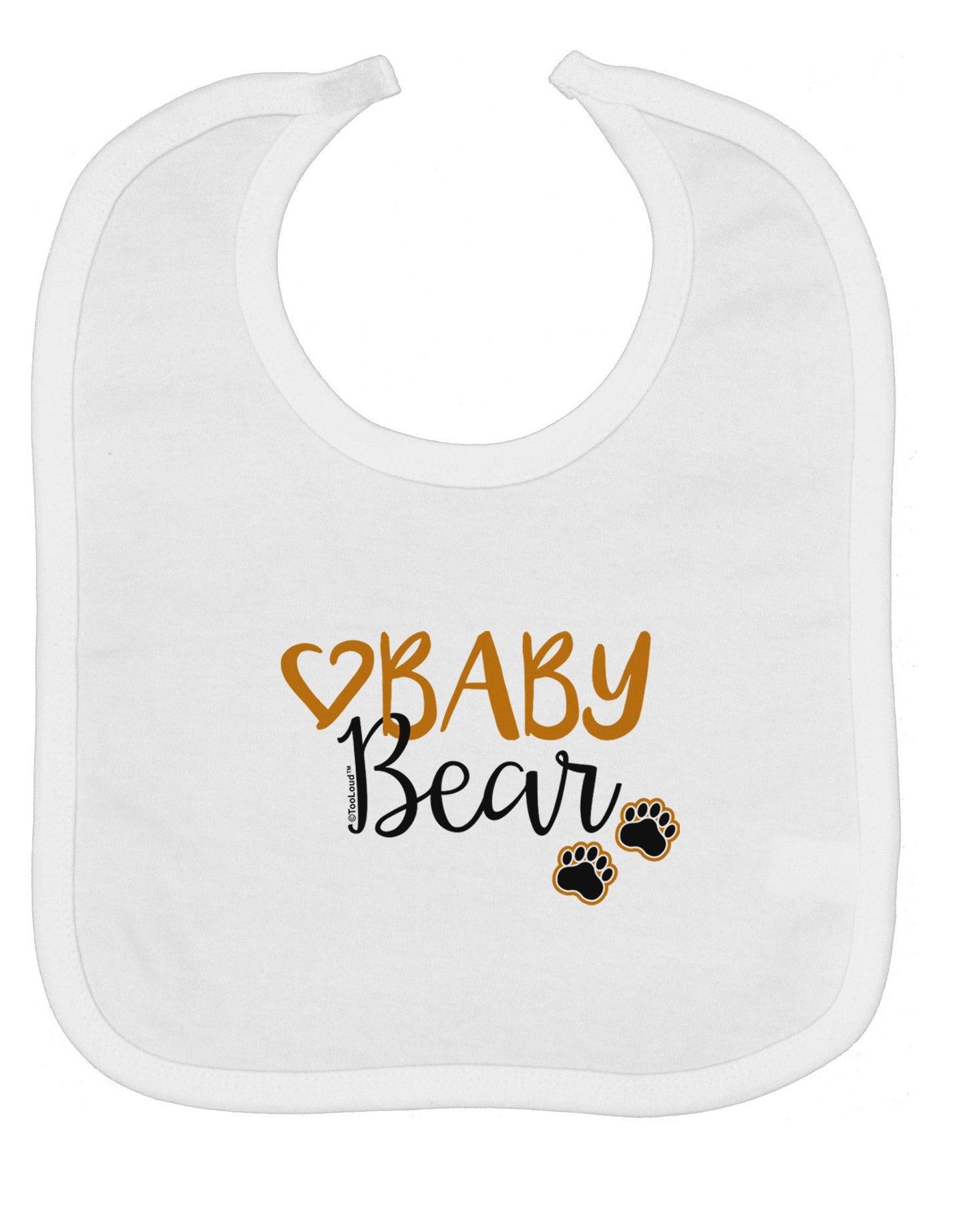 Baby Bear Paws Baby Bib