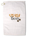 Baby Bear Paws Premium Cotton Golf Towel - 16 x 25 inch-Golf Towel-TooLoud-16x25"-Davson Sales