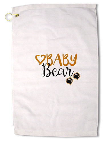 Baby Bear Paws Premium Cotton Golf Towel - 16 x 25 inch-Golf Towel-TooLoud-16x25"-Davson Sales