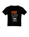 Baby Boo Ghostie Dark Toddler T-Shirt Dark Black 4T Tooloud