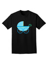 Baby Boy Carriage Adult Dark T-Shirt-Mens T-Shirt-TooLoud-Black-Small-Davson Sales