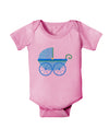 Baby Boy Carriage Baby Romper Bodysuit-Baby Romper-TooLoud-Light-Pink-06-Months-Davson Sales