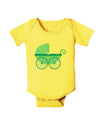 Baby Boy Carriage Baby Romper Bodysuit-Baby Romper-TooLoud-Yellow-06-Months-Davson Sales