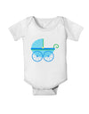 Baby Boy Carriage Baby Romper Bodysuit-Baby Romper-TooLoud-White-06-Months-Davson Sales