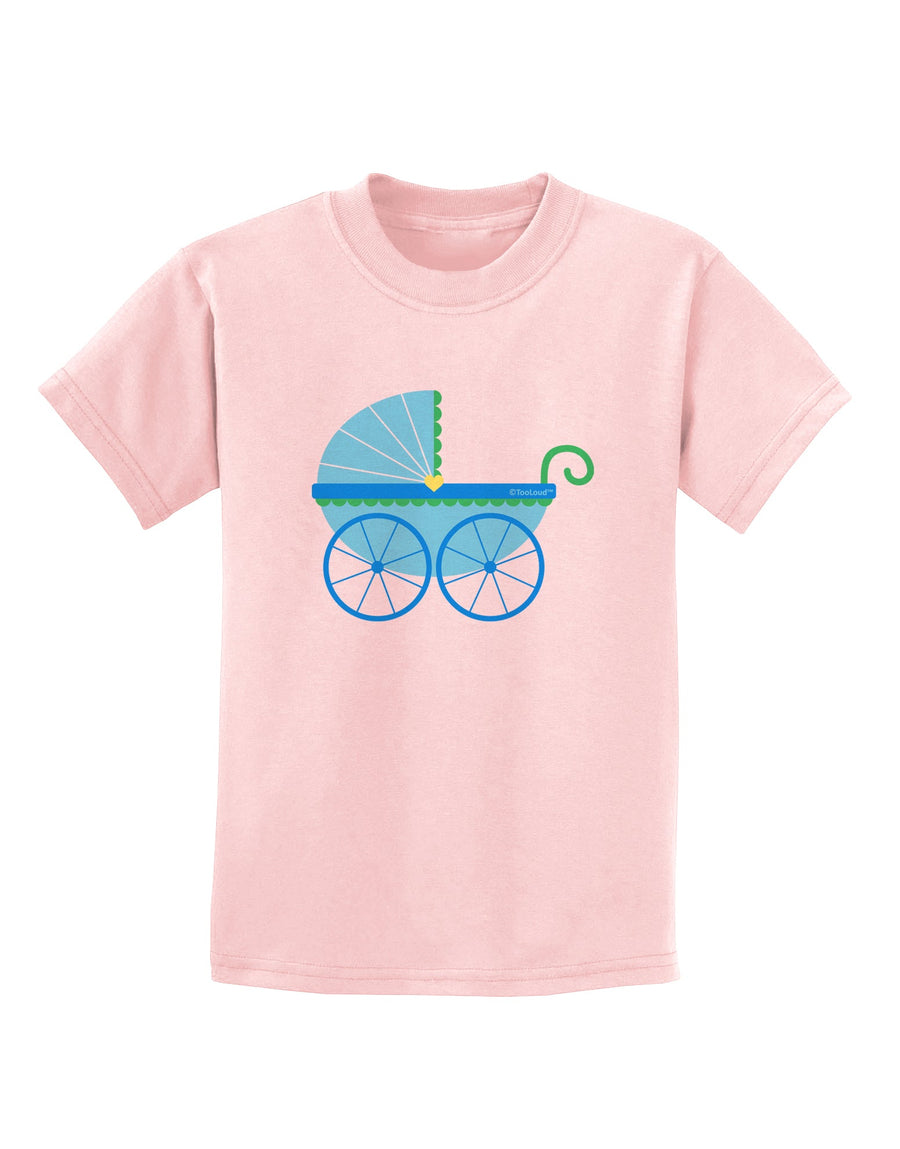 Baby Boy Carriage Childrens T-Shirt-Childrens T-Shirt-TooLoud-White-X-Small-Davson Sales