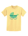 Baby Boy Carriage Childrens T-Shirt-Childrens T-Shirt-TooLoud-Daffodil-Yellow-X-Small-Davson Sales