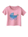 Baby Boy Carriage Infant T-Shirt-Infant T-Shirt-TooLoud-Candy-Pink-06-Months-Davson Sales