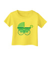 Baby Boy Carriage Infant T-Shirt-Infant T-Shirt-TooLoud-Yellow-06-Months-Davson Sales