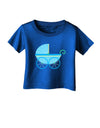 Baby Boy Carriage Infant T-Shirt Dark-Infant T-Shirt-TooLoud-Royal-Blue-06-Months-Davson Sales