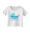 Baby Boy Carriage Infant T-Shirt-Infant T-Shirt-TooLoud-White-06-Months-Davson Sales