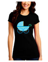 Baby Boy Carriage Juniors Crew Dark T-Shirt-T-Shirts Juniors Tops-TooLoud-Black-Juniors Fitted Small-Davson Sales