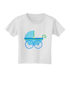 Baby Boy Carriage Toddler T-Shirt-Toddler T-Shirt-TooLoud-White-2T-Davson Sales