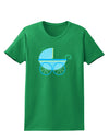 Baby Boy Carriage Womens Dark T-Shirt-TooLoud-Kelly-Green-X-Small-Davson Sales