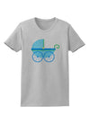 Baby Boy Carriage Womens T-Shirt-Womens T-Shirt-TooLoud-AshGray-X-Small-Davson Sales