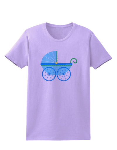 Baby Boy Carriage Womens T-Shirt-Womens T-Shirt-TooLoud-Lavender-X-Small-Davson Sales