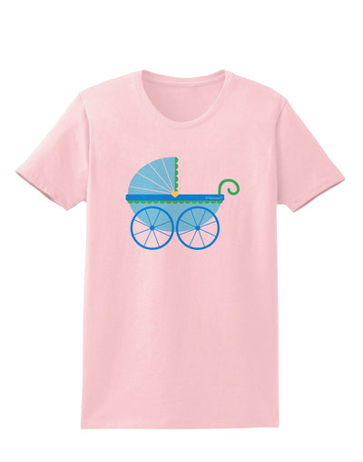 Baby Boy Carriage Womens T-Shirt-Womens T-Shirt-TooLoud-PalePink-X-Small-Davson Sales