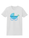 Baby Boy Carriage Womens T-Shirt-Womens T-Shirt-TooLoud-White-X-Small-Davson Sales