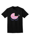 Baby Girl Carriage Adult Dark T-Shirt-Mens T-Shirt-TooLoud-Black-Small-Davson Sales